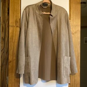 Premise Tan Women's Open Front Blazer